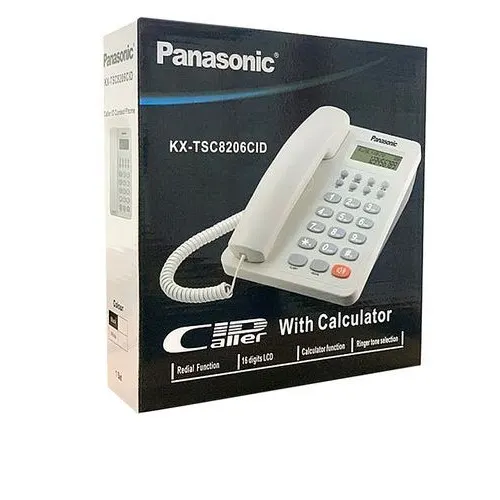 Panasonic Intercom Kx-tsc8206cid With Caller Id And Calculator