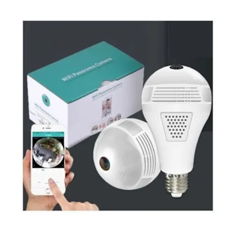 Wi-Fi Light Bulb Camera