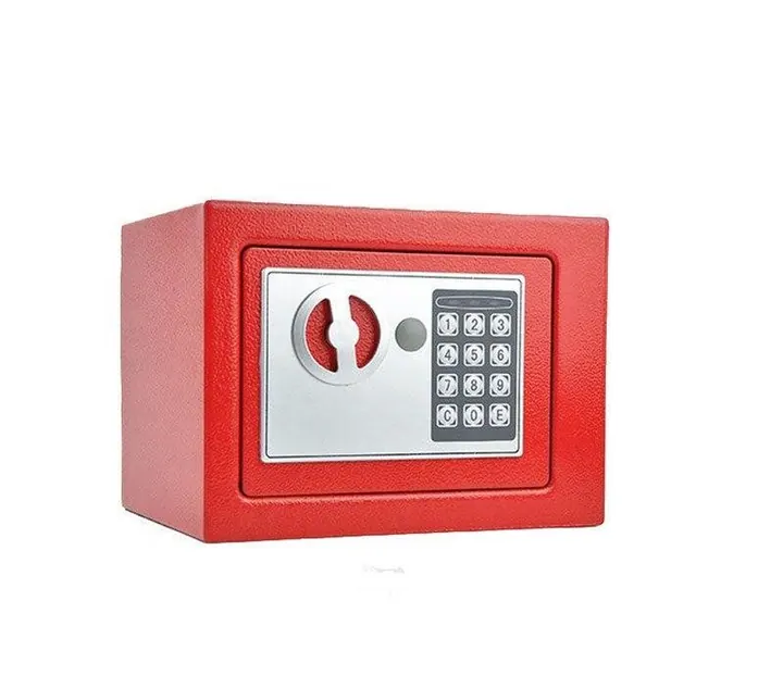 BAS17CM-2 Basec Luxury Mini Fireproof Safe Box With Password and Manual Key Unlock